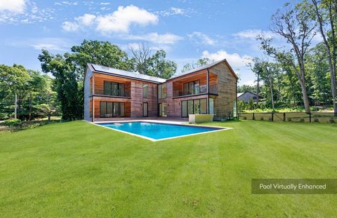 This classic Hamptons residence combines the most preferred traditional and modern design and architectural elements to maximize comfort, convenience, and space. The new Sag Harbor home offers 3,724+/- sf of living space on the first and second floor...
