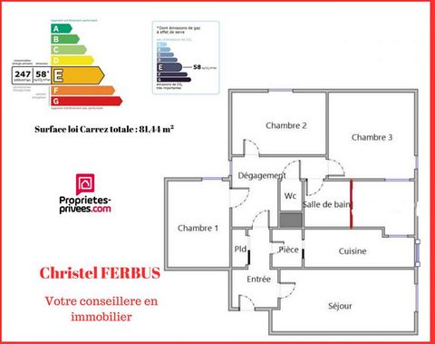 93390 Clichy Sous Bois - Propriétés Privées , Christel FERBUS vous propose dans une copropriété proche du Tram T4 , cet appartement 4 pièces de 81,44 m² vendu loué , comprenant une entrée avec placard , un lumineux et spacieux séjour de 20,51 m² , un...