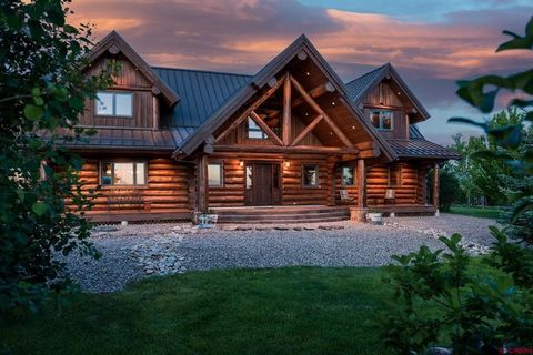 Now offering the Mancos Mountain Estate. Tranquil, inspirational and unique. Take in this tremendous setting with three notable landmark views peering into every corner of the carefully crafted log home. The Sleeping Ute Mountain unfolds in front of ...