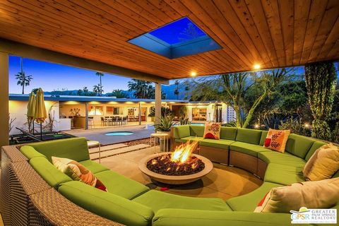 Experience the charm of Palm Springs living in this stunningly renovated 1955 mid-century modern Meiselman-built home nestled in the Sunrise Park neighborhood. Set on approximately one-third of an acre, this residence epitomizes the quintessential de...