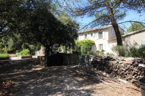 REF 462NCH Swixim International offers you in Grignan, close to the center in a quiet area, a superb bastide, seven possible bedrooms in total including three on the first floor, living area of nearly 50m2 with a beautiful fireplace, kitchen with its...