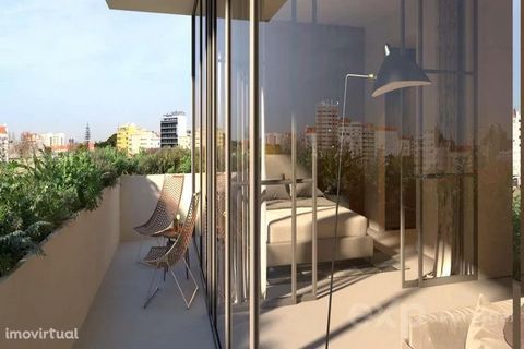 Apartamento T2 com 84 m2 + varanda c/7m2, arrecadação e um lugar de estacionamento. O LX Living é um empreendimento totalmente novo, de utilização mista, localizado nas Amoreiras, uma zona residencial e comercial muito requisitada no centro de Lisboa...