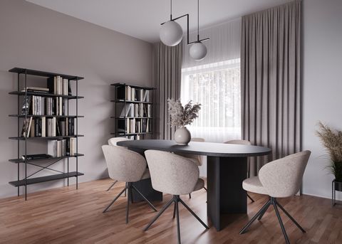 Immerse yourself in the allure of this newly renovated 73 m2 apartment located on the tranquil Brunsbütteler Damm in Spandau, Berlin. Every element is carefully selected, creating an atmosphere of understated elegance with a palette of light beige an...