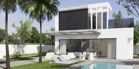 Elegante villa met privézwembad op slechts 600 meter van het strand van Muchavista, El Campello. De moderne villa, gebouwd in 2024, is verdeeld over 2 verdiepingen met in totaal 4 slaapkamers en 4 badkamers. Op de begane grond bevindt zich de woonkam...