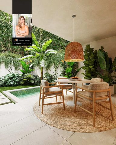 Beautiful home in gated community only 10 minutes away from the beach! Privacy, security and luxury finishes that offer a unique style and exclusive high-end amenities. Only 10 minutes from the beautiful beaches of Tulum. Convenience stores, restaura...