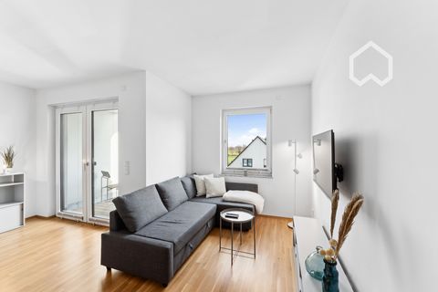 The newly built apartment impresses with its favorable layout with a spacious hallway containing a floor-to-ceiling built-in wardrobe and a combined living and dining area with a high-quality fitted kitchen and large balcony. The bathroom has a showe...