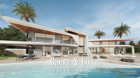 A truly spectacular villa with a stunning contemporary design that incorporates subtle curves in the façade, this architectural project has been designed for a 2,000 m2 plot. Designed with large windows that bring natural light to the house, you will...