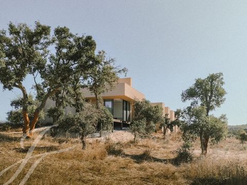 Opportunity contemporary villa V7 | gross construction area 355 sqm| land 4 ha (9.88 acres)| Unobstructed 360 º view of the Atlantic coastline and countryside | Porto Covo | Alentejo coastal region Contemporary villa V7 under construction with gross ...