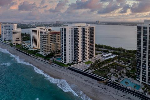 Welcome to a breathtaking oceanfront retreat at 5380 N Ocean Drive, Unit 6C, located on the pristine shores of Singer Island, Florida. This exquisite condominium offers an unparalleled coastal lifestyle with stunning panoramic views of the Atlantic O...