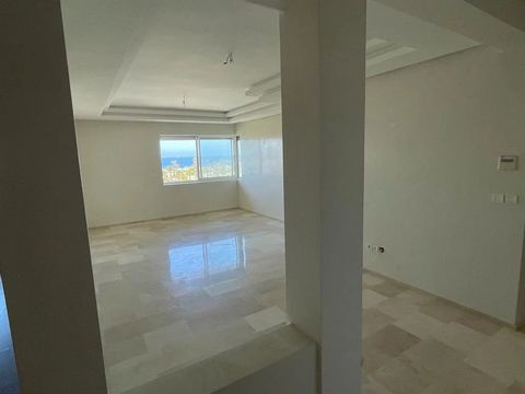 Located in Casablanca. This urban apartment offers stunning sea views, located close to amenities and the city center. It features 3 spacious bedrooms, 2 modern bathrooms, a bright and equipped kitchen, as well as a private parking space in the basem...