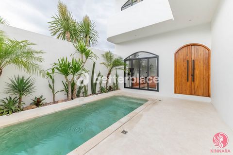 Nestled in the serene and picturesque Tumbak Bayuh, this tropical modern 2-bedroom villa offers an exceptional living experience. Just 15 minutes from central Canggu and a mere 10-minute drive to Bali’s beautiful beaches, the villa is perfectly posit...