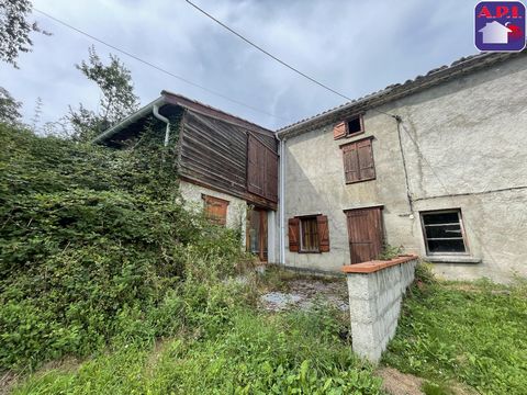 COMPLESSO IMMOBILIARE IN MONTAGNA Situato nella frazione Planol a Brassac, questo complesso è composto da una casa da ristrutturare, 2 case scommesse fuori dall'acqua (da collegare o meno), un garage, un fienile con un terreno di 500m² ed infine un t...