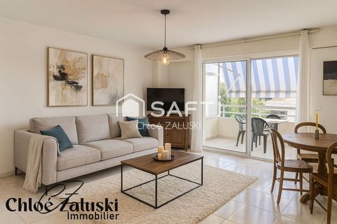 Fréjus plage T3 grande terrasse, place de parking