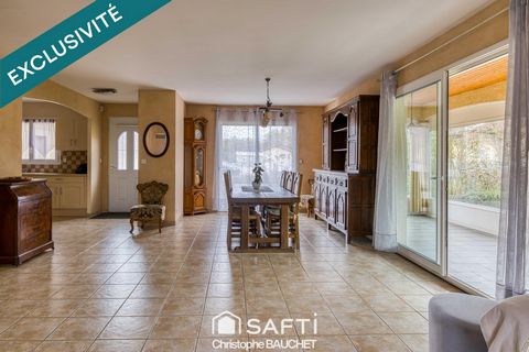 Maison 4P récente de plain pieds à Viriat