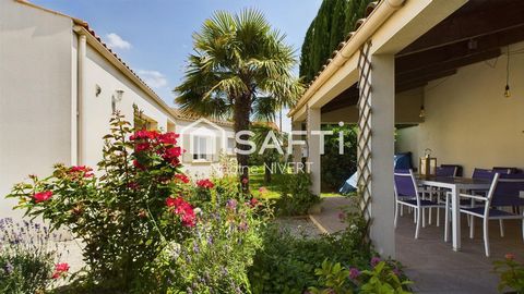 Maison plain-pied 130M2, 3 chambres, parcelle 800M2, Piscine