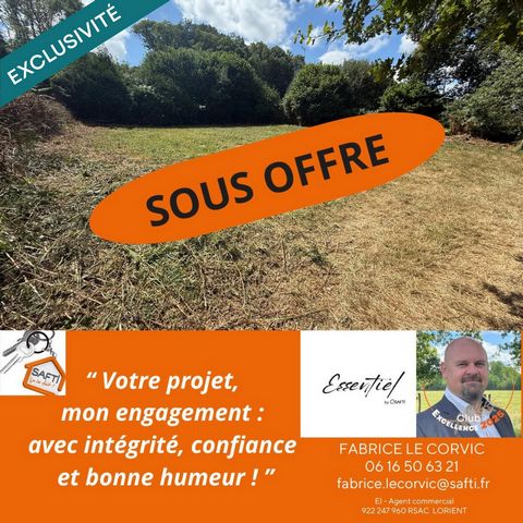 TERRAIN ENTIEREMENT CONSTRUTIBLE DE 470 M 2 NON VIABILISE