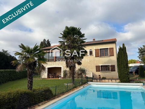 Maison T4, 88m2, piscine 10x5m, garage, abri camping car