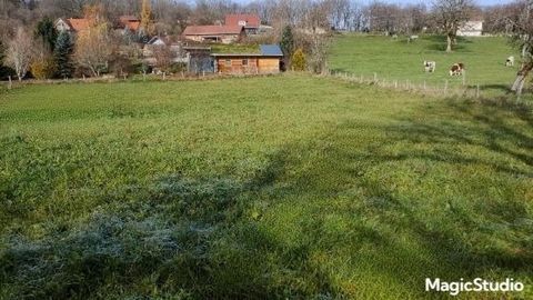 Terrain borné de 1 190 m² à Sainte Anne à 30 min de PONTARLIER