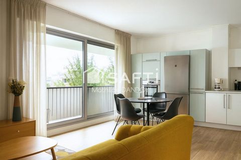 T2 meublé, balcon, cellier, parking CENTRE-VILLE