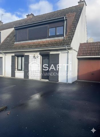 EXCLUSIVITÉ ARQUES (62) : Maison 3 Chambres, Garage & Jardin !