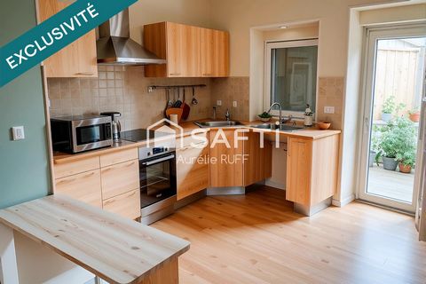 Maison disposant d'un terrain sans vis-à-vis dans un petit village calme