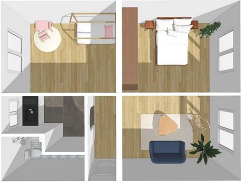 APPARTEMENT 2-3 PIECES PARC DE LA VILLETTE