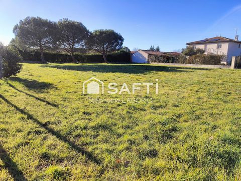 Terrain à bâtir de 928 m²- Rare en fond d’impasse