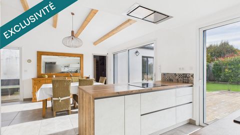 Maison plain pied 108M2, 3 chambres, garage 38M2, jardin