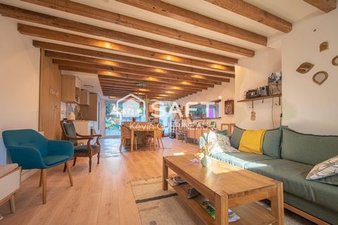 Echoppe rénovée, 3 chambres, 1 bureau et jardin