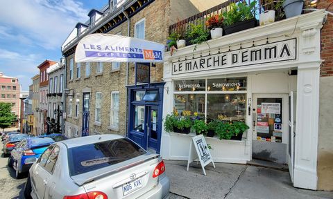 Be the buyer of the Goodwill of an authentic Market with unparalleled cachet in the HEART of Old Quebec. Located in an area dating from the 17th century, this specialized grocery store is overflowing with carefully selected local products. Encouragin...