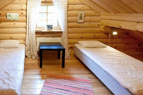 Całkowicie nowo wybudowany, dobrze wyposażony domek z drewna, w ładnej lokalizacji, zaledwie 30 metrów od ryczącego Saldalsbäcken. Tutaj masz wszystkie możliwości relaksu i spokojnego wypoczynku. W domku znajduje się osobna kabina sauny opalana drewn...