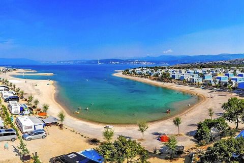 Newly created caravan park directly on the gently sloping, fine-gravel beach with a sandy seabed. Here you can bathe and swim either in the beautiful Pusca Bay with a view of Rijeka or in one of several pools in the complex. Sports and animation prog...