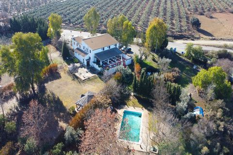 We are pleased to present this exceptional rural hotel located in the picturesque village of Villanueva de Tapia, strategically situated in the heart of Andalusia, between the illustrious provinces of Málaga, Granada, and Córdoba. Key Features: - 8 d...