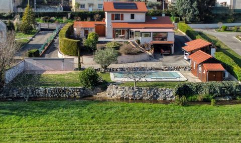 Dpt Isère (38), à vendre CHANAS maison P6 de 158 m² - Terrain de 1486 m²