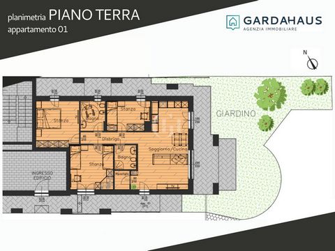 Мы предлагаем на продажу несколько жилых решений в новой резиденции 'AI GIARDINI', которая будет построена рядом с садами Арко в тихом жилом районе, со всеми основными услугами под рукой. Эта замечательная четырехкомнатная квартира с садом расположен...