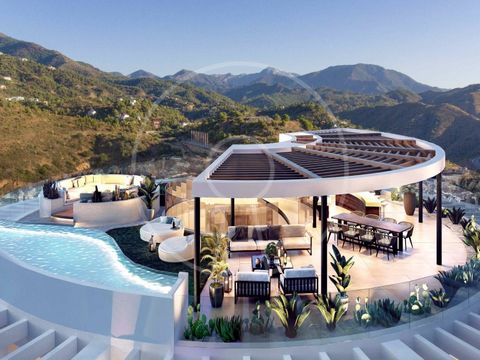 Special Penthouse inserted in The View Marbella Development, in a building with a round shape. With about 590 sqm of total area which is divided into about 238.61 sqm of interior area and 353.79 sqm of outdoor area divided into 2 terraces, 1 on the l...