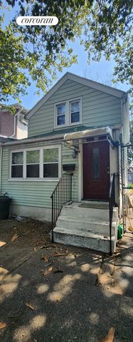 Great opportunity to own a detached 3 bedroom home in Jamaica NY. On the main level there is a large living room, full bathroom, kitchen and 1 bedroom. Walk up to the second level to find 2 additional bedrooms. Unfinished basement. There is a large b...
