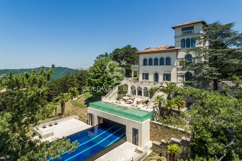 PROPERTY DESCRIPTION In a privileged and panoramic position, immersed in the charm of the picturesque Eugubine hills, we offer for sale this prestigious Art Nouveau luxury villa dating back to the first half of the 1900s. An extraordinary residential...