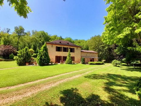 EXCLUSIVE TO BEAUX VILLAGES! This marvelous converted water mill offers so much in terms of peacefulness and privacy, and enjoying river side views. Set away from the road, it nestles behind fields and mature trees and sits within 5 hectares of grazi...