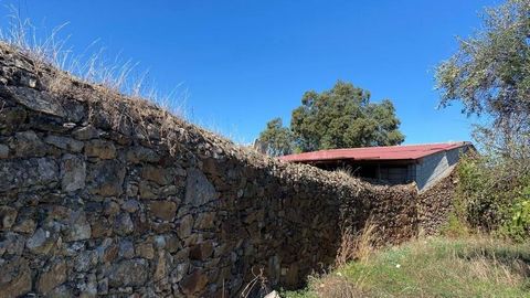 Property of commercial/industrial origin in stone, located in the center of the village of Zebreira, with an area of 185 square meters in open space. It has a traditional fireplace inside and an oven and storage room in the outdoor space or patio. Th...