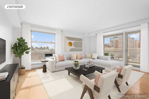 NOW AVAILABLE-RARE FIND THREE BEDROOM TWO FULL BATHS WITH TERRACE IN MORNINGSIDE GARDENS. The freshly painted, brand new floors and sun drenched home is located in an oasis of Morningside Heights. The floor plan of the living and dining room provides...
