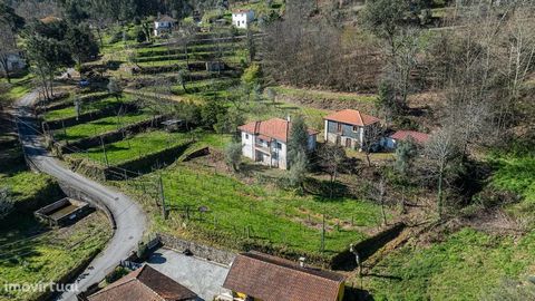 Farm consisting of 2 houses, agricultural land and forest land Main house on the ground floor and floor, recently restored, fully furnished and equipped Ground floor consisting of regional cuisine, 1 bedroom and 1 bathroom Stone fireplace and oven Fl...