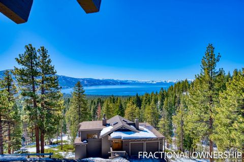 50% CO-OWNERSHIP OPPORTUNITY! Simply breathtaking views from every room! This home has everything you need to enjoy the beauty that is Lake Tahoe. Originally built in 1972, this home was taken down to the studs in 2006 with features such as radiant h...