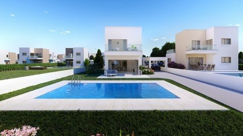 Located in Paphos. This is a 2 bedroom beautiful villa for sale in the famous Golf Resort in Cyprus. The villa enjoys a private swimming pool and is designed in a large plot. 