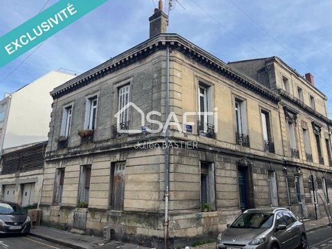 Bordeaux quartier Saint-Nicolas - Maison en monopropriété constituée de deux appartements loués