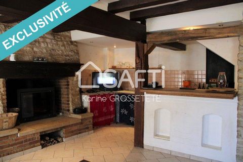 12 minutes from Montbard and the train station you will find this house to comfort. On the ground floor an equipped kitchen, a living room with functional fireplace, a laundry room. The sleeping areas are completely independent on different levels: T...