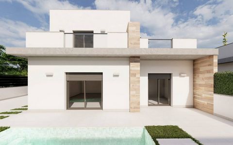 Single-family villas in Roldán, Murcia, Costa Cálida A luxury complex of single-family homes with a private pool, terrace areas and solarium that allows you to enjoy all hours of sunshine, every day of the year. Each house has 2 or 3 bedrooms and 2 f...
