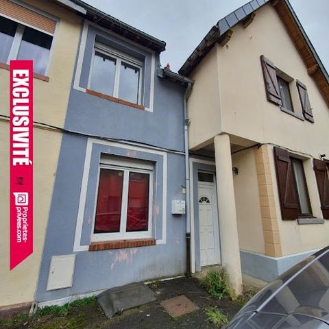 Exclusive to Benjamin Private Properties! in Revin, find this house, ideal as a first acquisition or rental investment! Compose: - on the ground floor: A living room, fitted kitchen, bathroom and toilet. - 1st floor: 2 bedrooms and a dressing room. o...