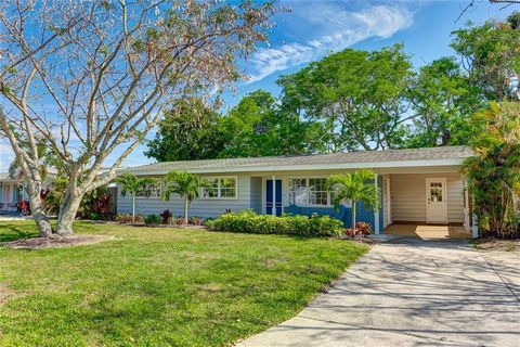 This charming, turnkey furnished home is nestled in one of the most popular and desirable neighborhoods in Sarasota! With multi million dollar homes coming up all around, this 3 bedroom, 2 bathroom, corner lot home is a true gem and great investment....