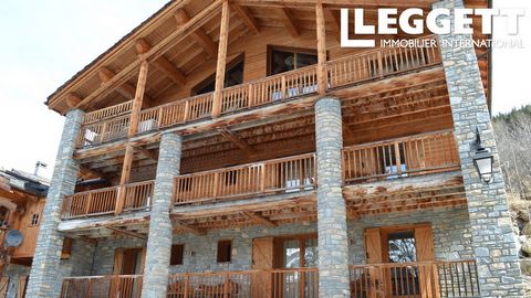 A27962TAB73 - Exclusive to Leggett , a well appointed quality 7 bedroom chalet all ensuite. Just 2 minutes to the slopes in Sainte Foy this would make a perfect rental chalet or large family second home. The double height lounge offers beautiful view...